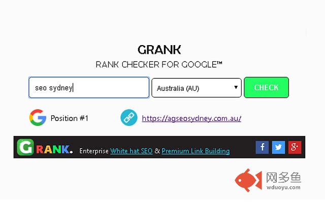 Rank Checker for Google™