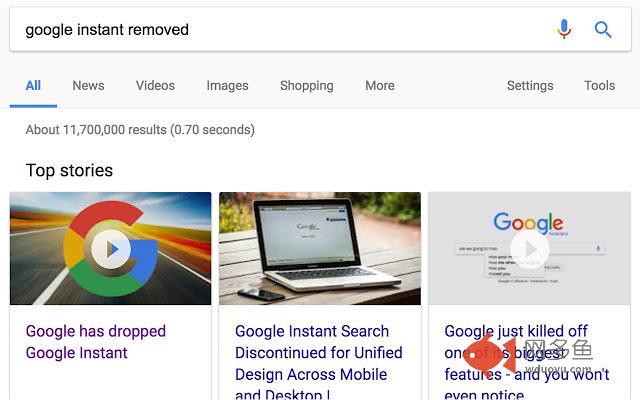 Google Search Keyboard Shortcuts插件截图