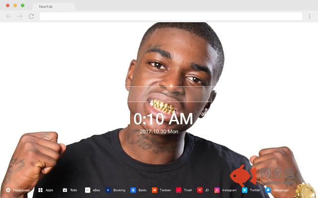 柯达·布莱克 流行明星 高清壁纸 新标签页 主题