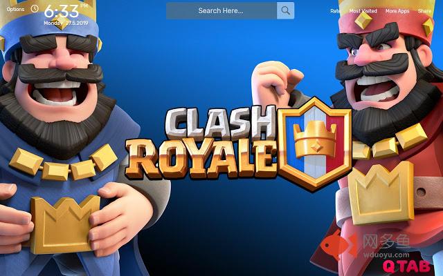 Clash Royale Wallpapers HD Theme插件截图