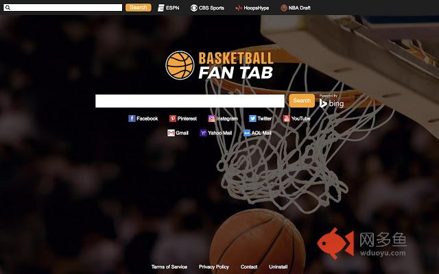 Basketball Fan Tab