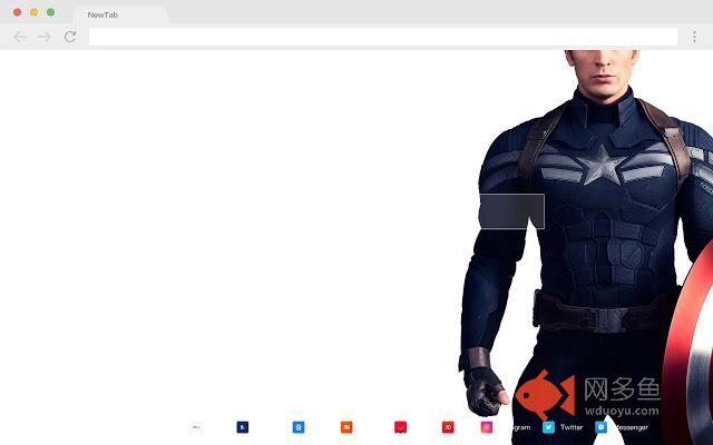 美国队长 新标签页 高清壁纸 流行电影 主题