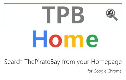 TPBHome -Search PirateBay from your Homepage插件截图