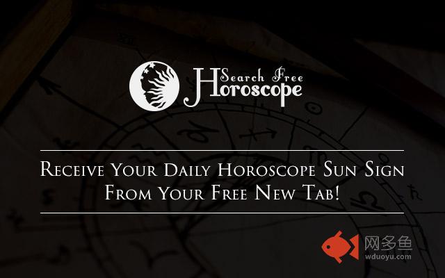 Search Your Free Horoscope New Tab插件截图