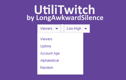 UtiliTwitch插件截图