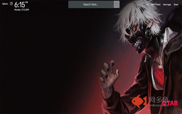 Tokyo Ghoul Wallpapers HD Theme