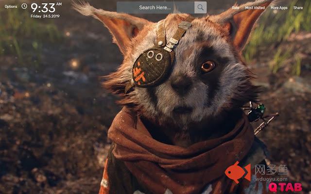 Biomutant Wallpapers HD Theme插件截图