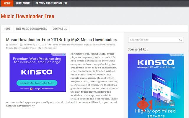 Music Downloader Free插件截图
