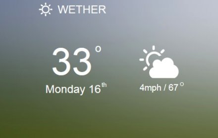 North-Weather插件截图