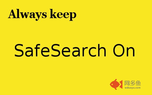 SafeSearch On