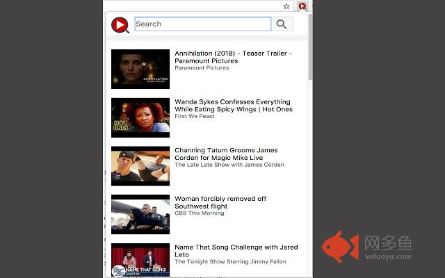 Instant YouTube Video Search