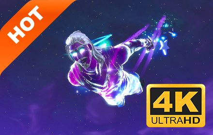 要塞英雄 Galaxy skin 流行游戏 高清壁纸 新标签页 主题插件截图