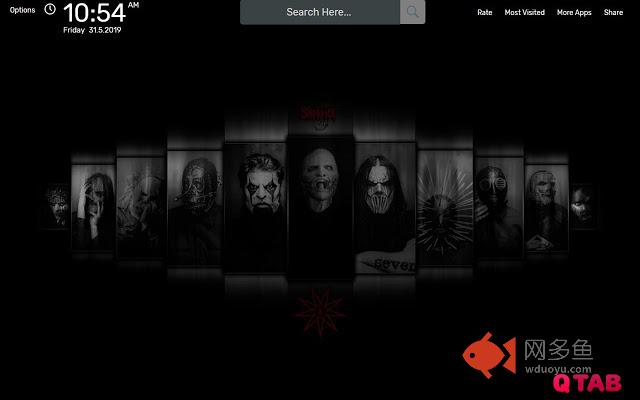 Slipknot Wallpapers New Tab插件截图