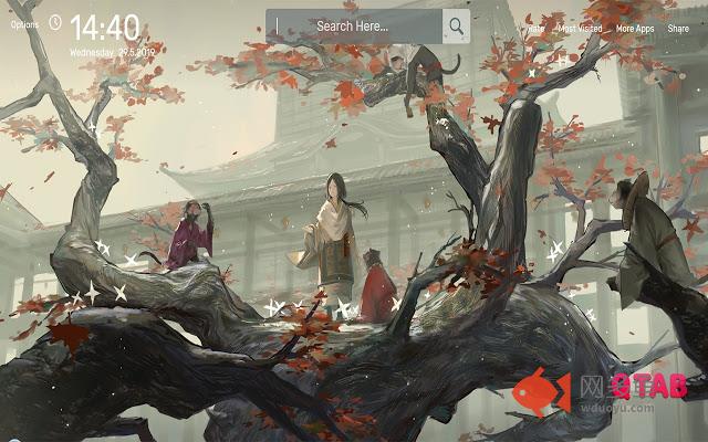 Sekiro Shadows Die Twice Wallpapers HD Theme插件截图