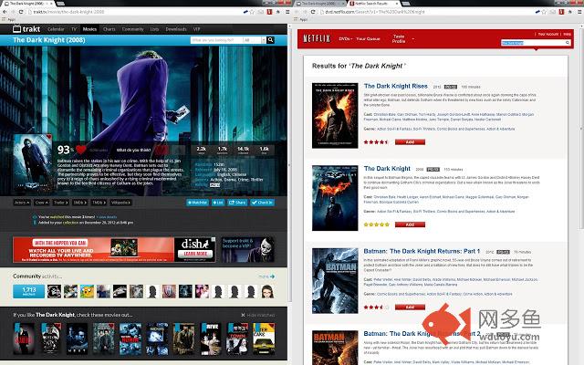 Netflix Search插件截图