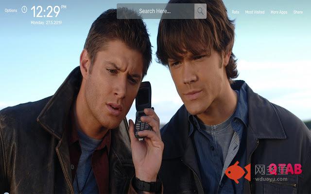 Supernatural Wallpapers HD Theme插件截图