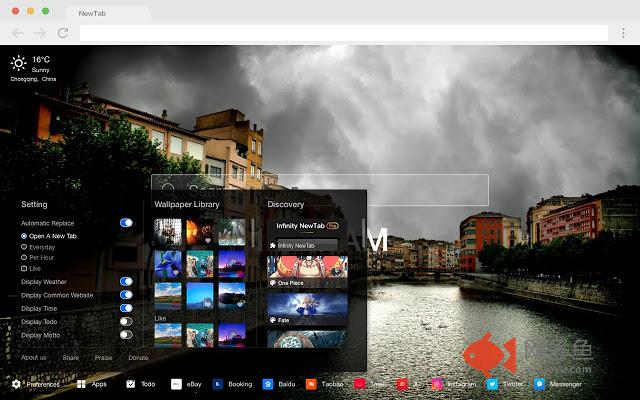 欧洲古城 新标签页 高清壁纸 流行风景 主题
