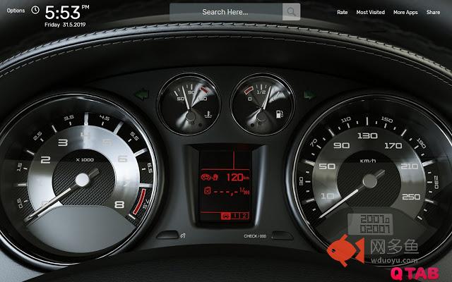 Speedometer Wallpapers HD Theme插件截图