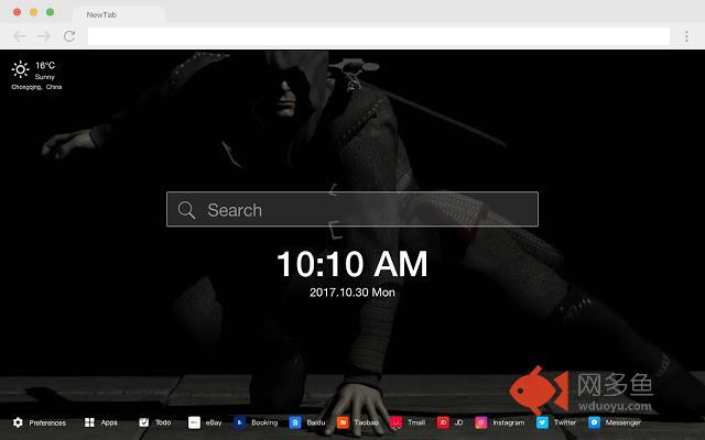 忍者 新标签页 高清壁纸 流行动漫 主题