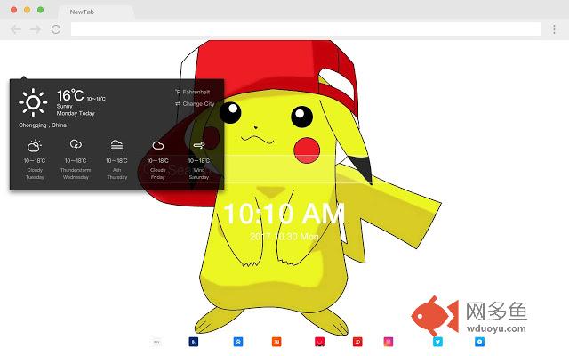 精灵宝可梦 高清壁纸 流行游戏 新标签页 主题