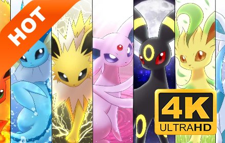 精灵宝可梦 高清壁纸 流行游戏 新标签页 主题插件截图
