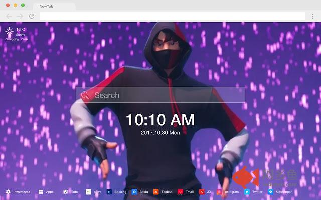 K-Pop Ikonik 皮肤 流行游戏 高清壁纸 新标签页 主题