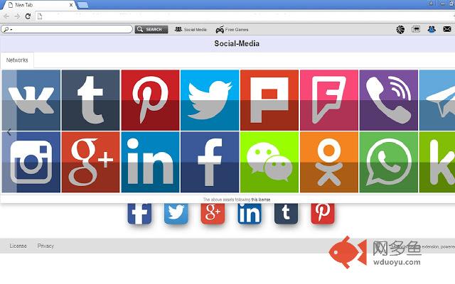 SocialMediaNewtab