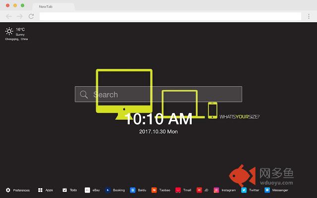 电脑 新标签页 高清壁纸 流行科技 主题