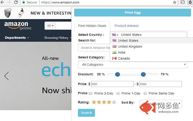 Amazon Hidden Deals, Smart Search by PriceEgg