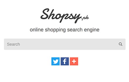 Shopsy.pk • Online shopping search engine !插件截图