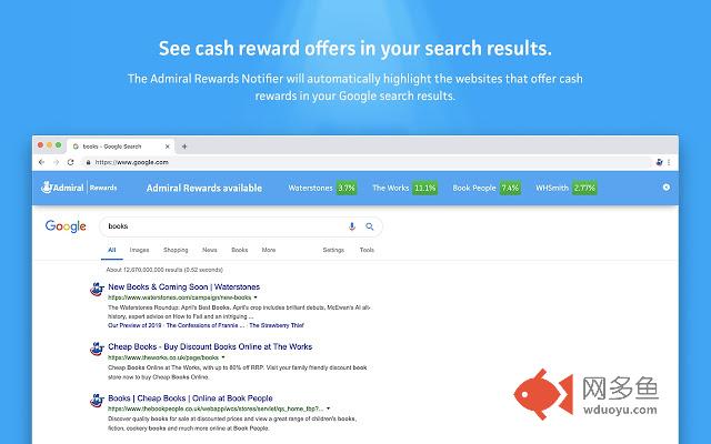 Admiral Rewards Notifier