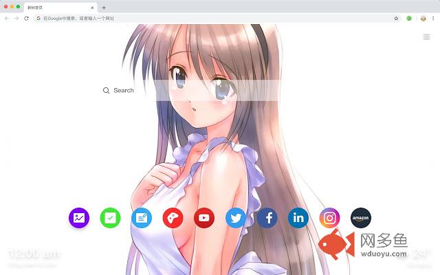 漫画 高清壁纸 热门动漫 新标签页 主题插件截图
