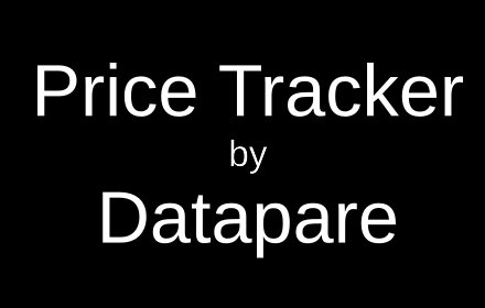 Datapare Price Tracker插件截图
