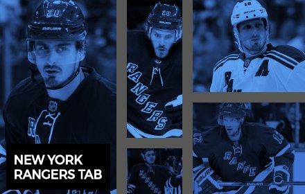 New York Rangers News Tab插件截图
