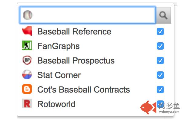 Baseball Player Search