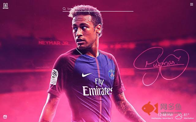 Neymar HD Wallpaper Theme
