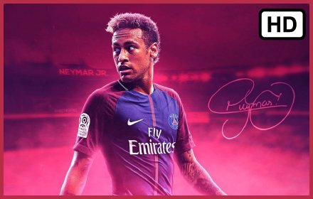 Neymar HD Wallpaper Theme插件截图