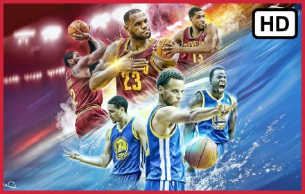 NBA Finals Basketball HD Wallpaper Theme插件截图
