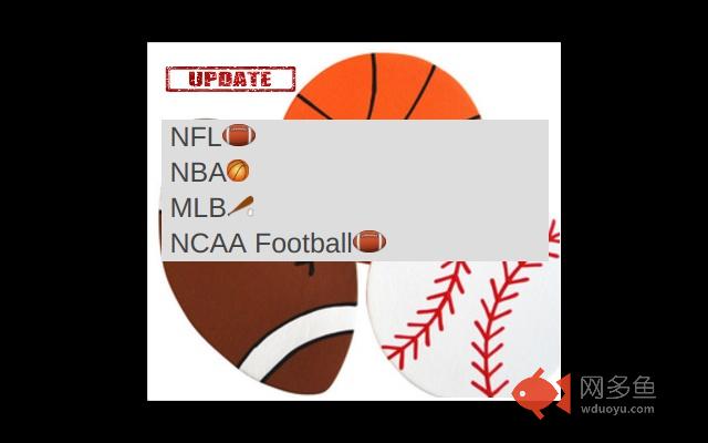 Sporting Update