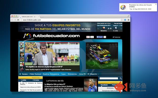 Futbolecuador.com插件截图