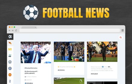 Football news - new tab theme插件截图