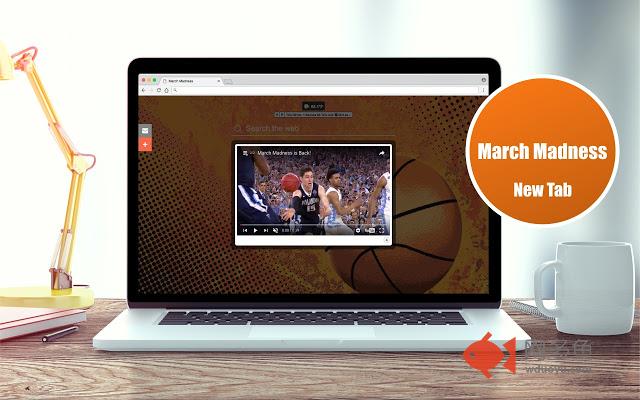 *NEW* March Madness Wallpapers Theme New Tab