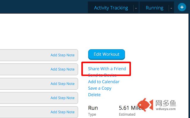 TheMorning.Run : Garmin Workout Sharing