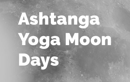 Ashtanga Yoga Moon Days插件截图