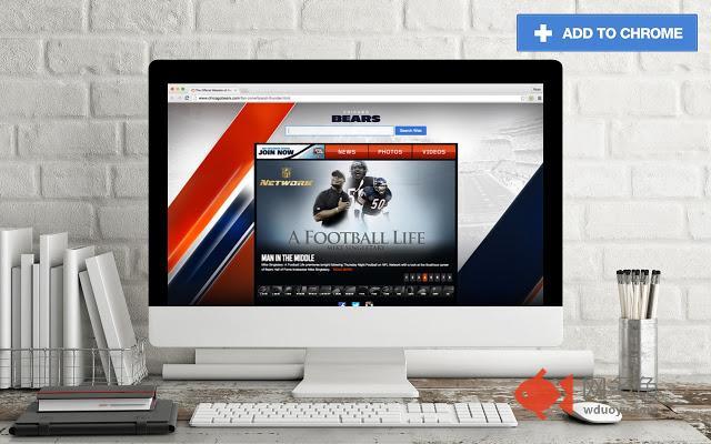 OFFICIAL NFL Chicago Bears HD New Tab Theme