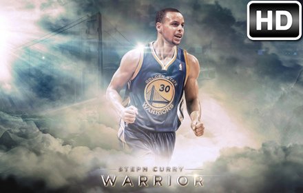Stephen Curry Wallpaper HD New Tab NBA Themes插件截图