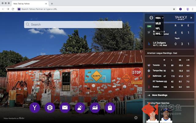 Yahoo Sports New Tab
