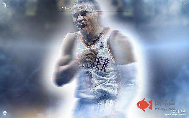 Russell Westbrook NBA Basketball HD Theme