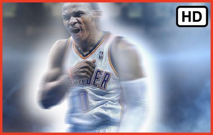 Russell Westbrook NBA Basketball HD Theme插件截图