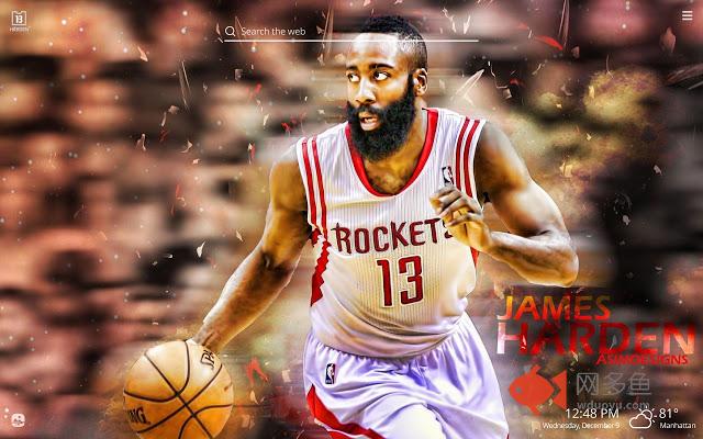 James Harden NBA HD Wallpaper Theme